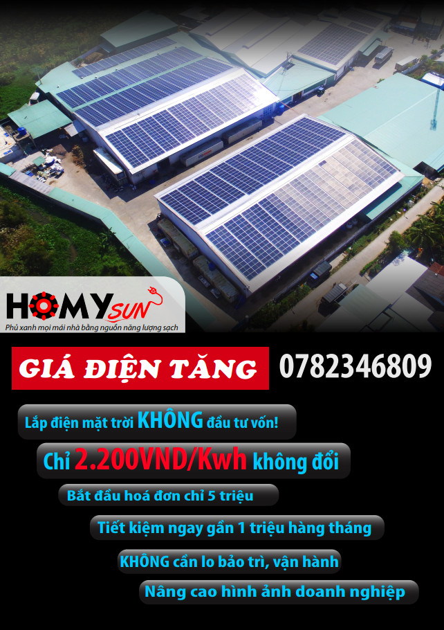 cho thuê hệ thống điện năng lượng mặt trời khi giá điện tăng